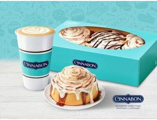 Кафепекарня cinnabon лого