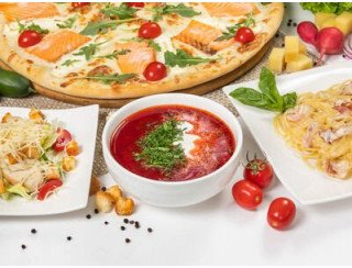 Fusion pizza лого