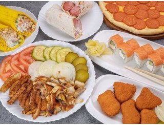 Суши Роллы Пицца Шаверма лого