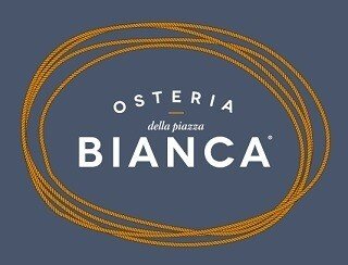 Osteria della piazza Bianca лого