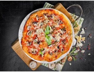 Раунд Пицца лого