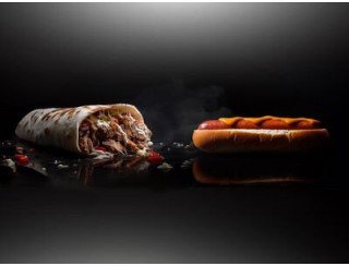 ЧБ Шаурма Хот-дог лого