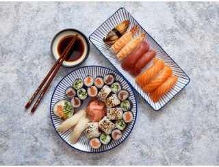 Masaka sushi bar лого