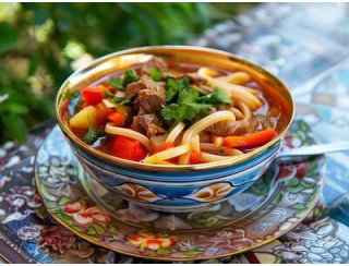 Кафе лагманная лого