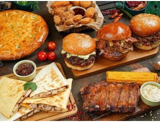 PIZZA BURGER MEXICO лого