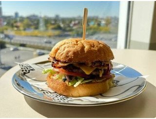 Tesla burger лого