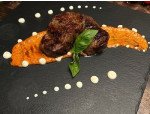 Smoky steak