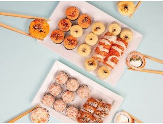 Суши WOK лого