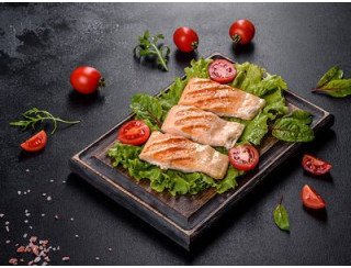 Форель на мангале лого