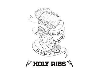 Holy Ribs лого