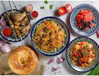 Узбекская Кухня лого