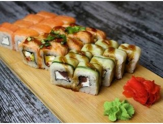 Bros and Sushi лого