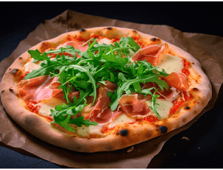 Панда пицца лого