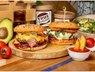 TRUE BURGERS лого