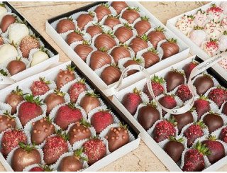 Verria Chocolate - клубника в шоколаде лого