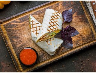 Шаурма на мангале лого