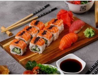 Wok lagman sushi лого