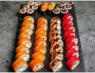 Суши пицца люкс лого