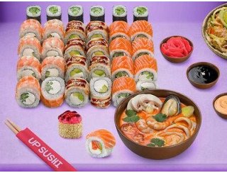 Up Sushi лого