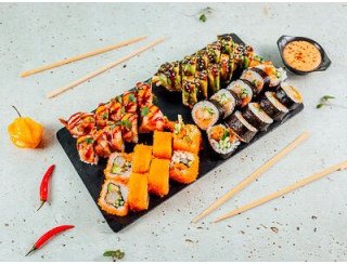 Мега суши лого