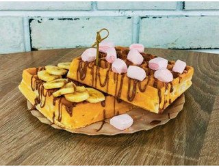 Waffle land лого