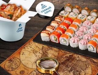 Мир суши лого