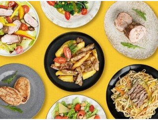 Гусь на тарелке лого