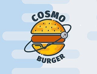 Cosmo Burger лого