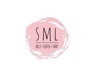 SML deli coffee shop лого