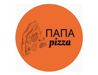 Папа pizza лого